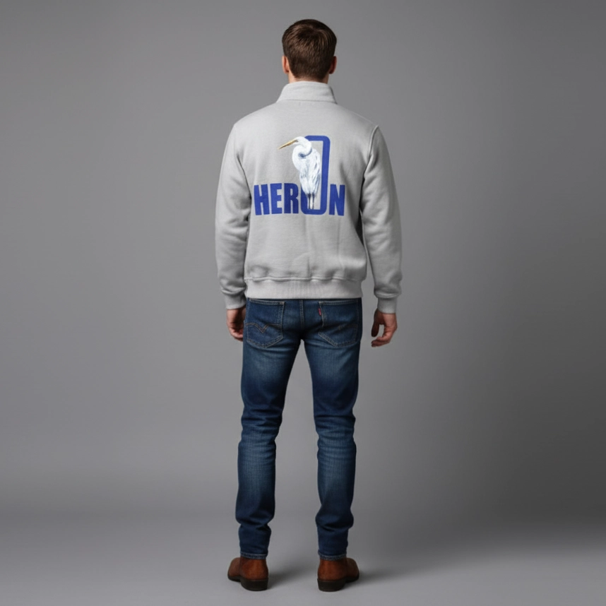 Heron Bird Men Regular Fit Jacket