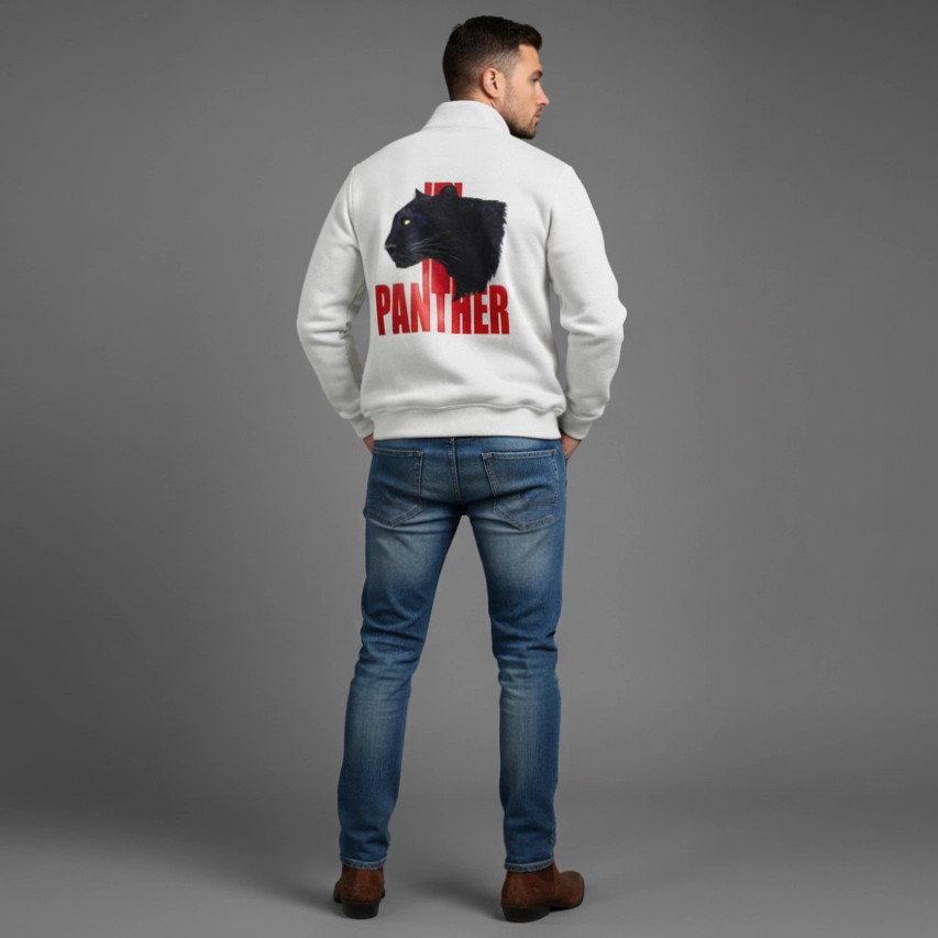Black Panther Men Regular Fit Jacket