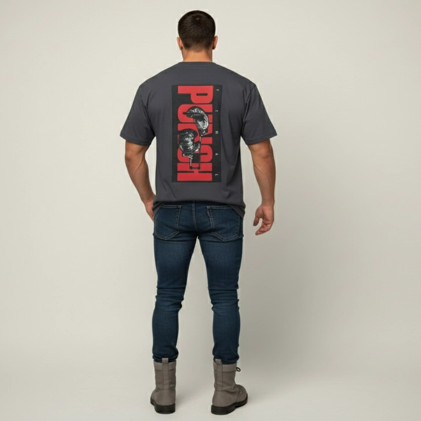 Final Punch Men Oversize Fit T-Shirt