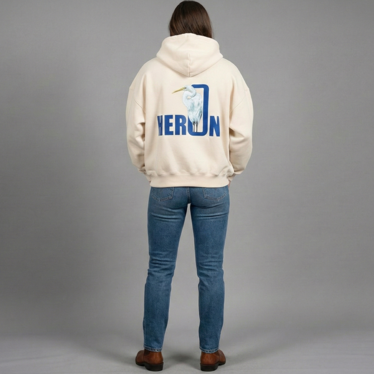 Heron Bird Unisex Hoodie