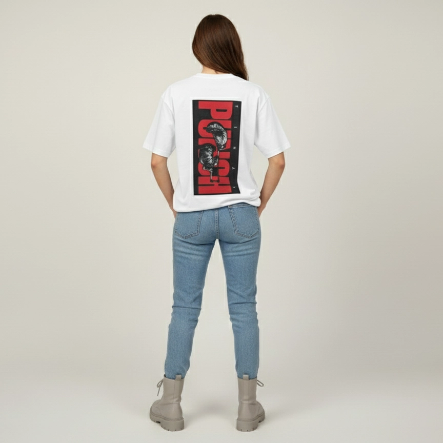 Final Punch Women Oversize Fit T-Shirt