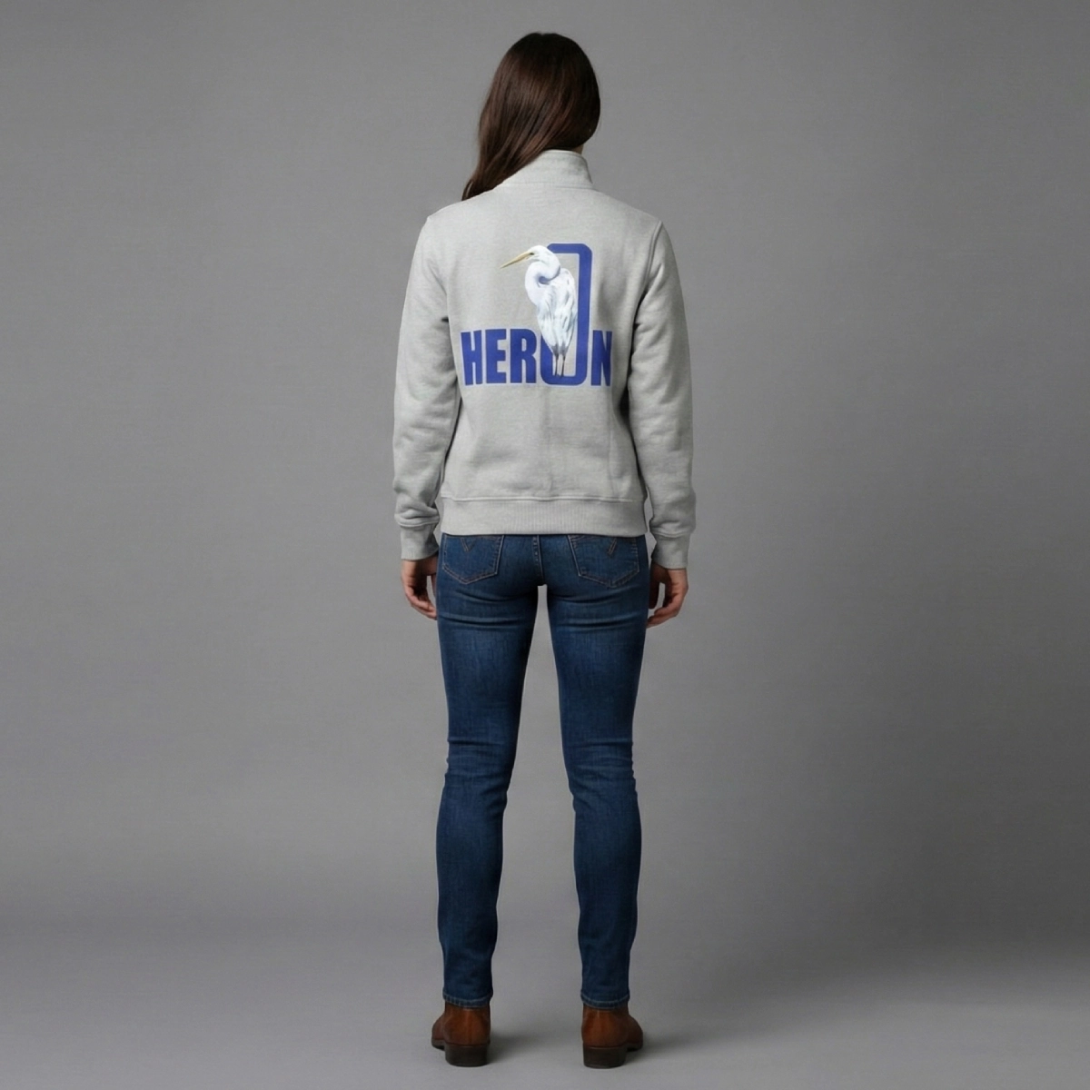 Heron Bird Unisex Regular Fit Jacket